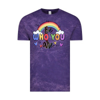 Cloud Purple be who you are Vintage Tee - MaliasSmallBusiness
