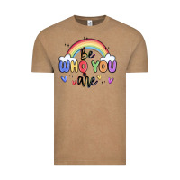 Vintage Coffee be who you are Vintage Tee - MaliasSmallBusiness