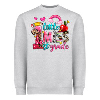 Little Miss First Grade Heavyweight Sweatshirt | Teevron