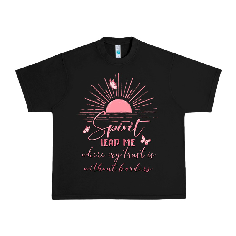 Spririt Religious Quote Urban Heavy Tee by MaliasSmallBusiness | Teevron