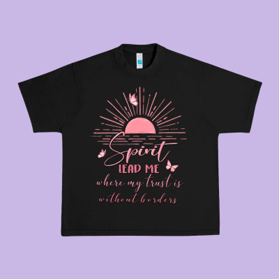 Spririt Religious Quote Urban Heavy Tee Designed By Maliassmallbusiness