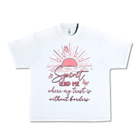 White spririt religious quote Urban Heavy Tee - MaliasSmallBusiness