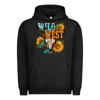 Pigment Black Western Wild West Rodeo Urban Hoodie - BundleAndBundleShop