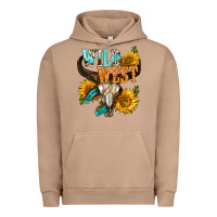 Pigment Burro Western Wild West Rodeo Urban Hoodie - BundleAndBundleShop