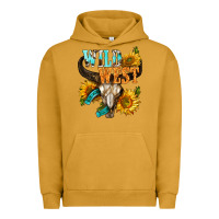 Pigment Peanut Butter Western Wild West Rodeo Urban Hoodie - BundleAndBundleShop
