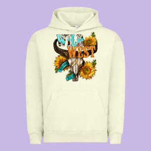 Western Wild West Rodeo Urban Hoodie Designed By Bundleandbundleshop