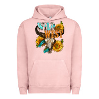 Pigment Salmon Western Wild West Rodeo Urban Hoodie - BundleAndBundleShop