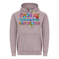 Vintage Zinc everyone communicates differently Vintage Hoodie - MaliasSmallBusiness