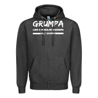Grumpa Zipper Hoodie | Teevron