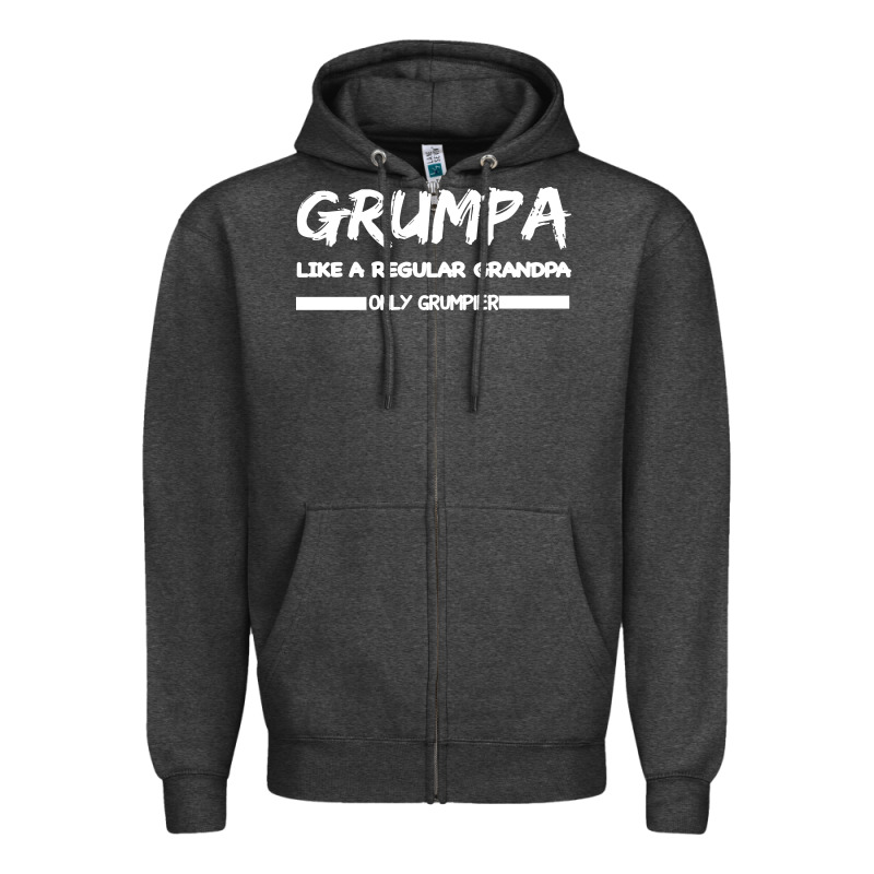 Grumpa Zipper Hoodie by Bettercallsaul | Teevron