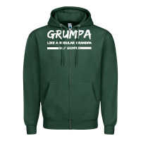 Sports Green Grumpa Zipper Hoodie - Bettercallsaul