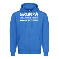 True Royal Grumpa Zipper Hoodie - Bettercallsaul