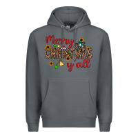 Rock merry christmas y'all Premium Hoodie - JahusDesignShop