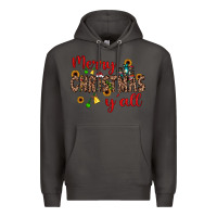 Smoke merry christmas y'all Premium Hoodie - JahusDesignShop