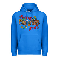 True Royal merry christmas y'all Premium Hoodie - JahusDesignShop