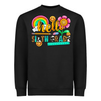 Black hello sixth grade Heavyweight Sweatshirt - NancyCooperArtShop