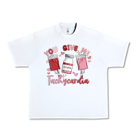 White you give me tachycardia Urban Heavy Tee - MaliasSmallBusiness