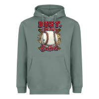 Sage Busy raising ballers Heavyweight Hoodie - HowdyJamesFarm