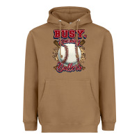 Toasted Coconut Busy raising ballers Heavyweight Hoodie - HowdyJamesFarm