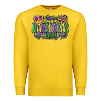 Lemon happy mardi gras yall Premium Sweatshirt - CowGirlArtShop