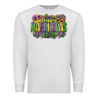 Oatmeal Heather happy mardi gras yall Premium Sweatshirt - CowGirlArtShop