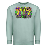 Seafoam happy mardi gras yall Premium Sweatshirt - CowGirlArtShop