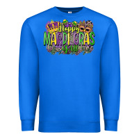 True Royal happy mardi gras yall Premium Sweatshirt - CowGirlArtShop