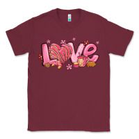 Burgundy love mexican conchas valentines day Classic Tee - MaliasSmallBusiness