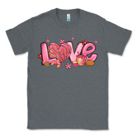 Charcoal Heather love mexican conchas valentines day Classic Tee - MaliasSmallBusiness