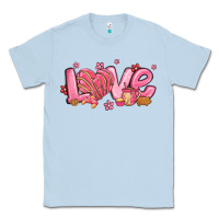 Dusty Blue love mexican conchas valentines day Classic Tee - MaliasSmallBusiness