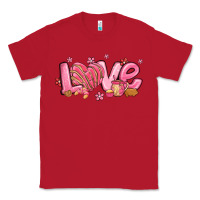 Red love mexican conchas valentines day Classic Tee - MaliasSmallBusiness