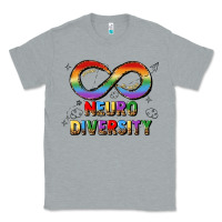 Heather Grey neurodiversity Classic Tee - JahusDesignShop