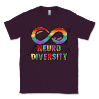 Plum neurodiversity Classic Tee - JahusDesignShop