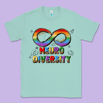 Neurodiversity Classic Tee Designed By Jahusdesignshop