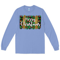 Colony Blue merry christmas Long Sleeve Tee - JahusDesignShop
