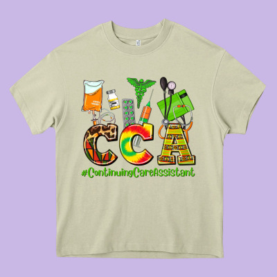 Cca  Countinuing Care Assistant Juneteenth Heavy Core Tee Designed By Adodesignshop