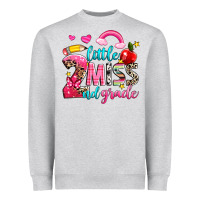 Little Miss Second Grade Heavyweight Sweatshirt | Teevron