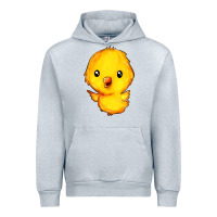 Heather Grey chick Urban Hoodie - FaDigitalArtStudio