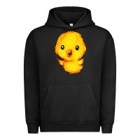 Pigment Black chick Urban Hoodie - FaDigitalArtStudio