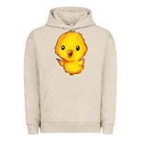 Pigment French Oak chick Urban Hoodie - FaDigitalArtStudio