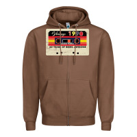 Chestnut vintage 1990 60th birthday cassette 30 years old 60 years Zipper Hoodie - Bettercallsaul