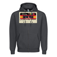 Smoke vintage 1990 60th birthday cassette 30 years old 60 years Zipper Hoodie - Bettercallsaul
