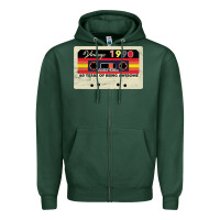 Sports Green vintage 1990 60th birthday cassette 30 years old 60 years Zipper Hoodie - Bettercallsaul