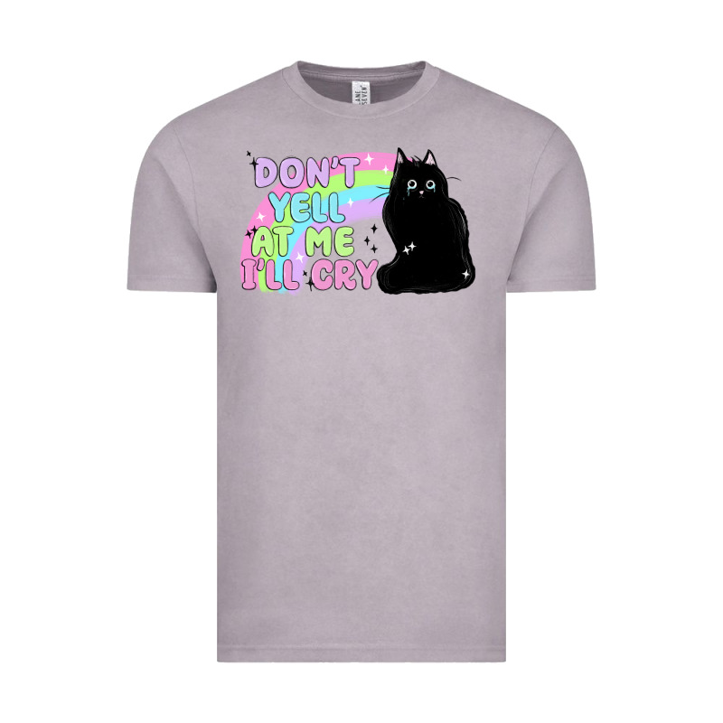 Dont Yell At Me Ill Cry Vintage Tee by MaliasSmallBusiness | Teevron