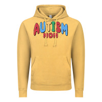 Vintage Mustard autism mom Vintage Hoodie - MaliasSmallBusiness