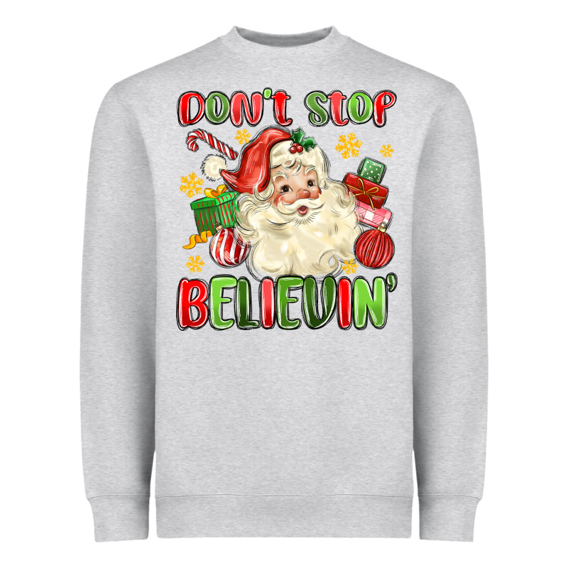 Don't Stop Believin' Heavyweight Sweatshirt by MaliasSmallBusiness | Teevron