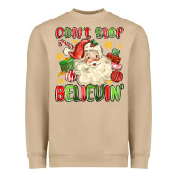Mushroom don't stop believin' Heavyweight Sweatshirt - MaliasSmallBusiness