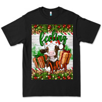 Black Christmas feeling jolly cow Premium Tee - Artiststas