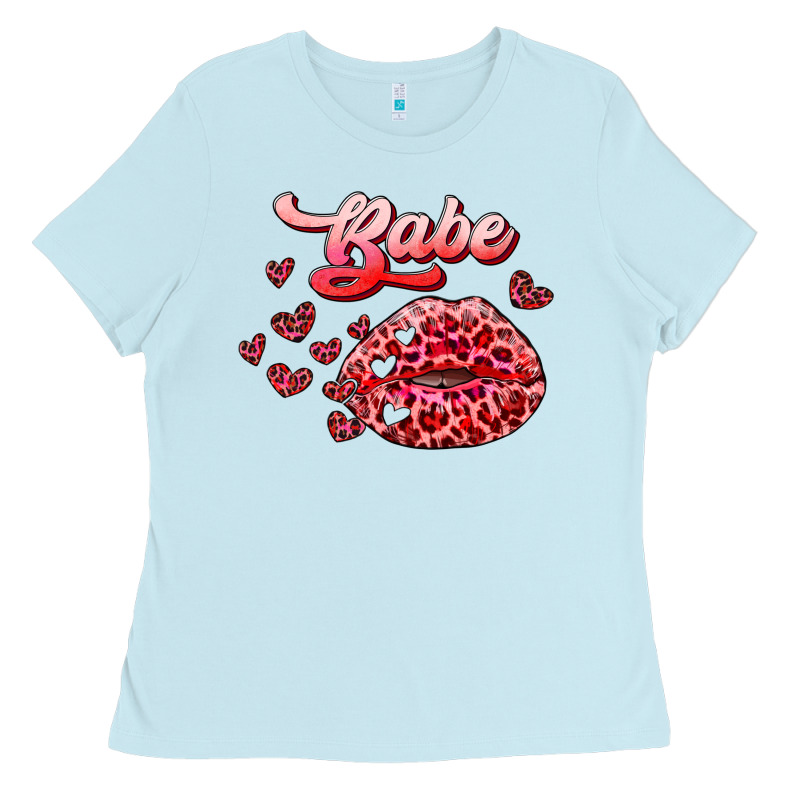 Babe With Kiss Ladies Tee by RanaPortraitStore | Teevron