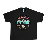 Black by the power of the name Urban Heavy Tee - MaliasSmallBusiness